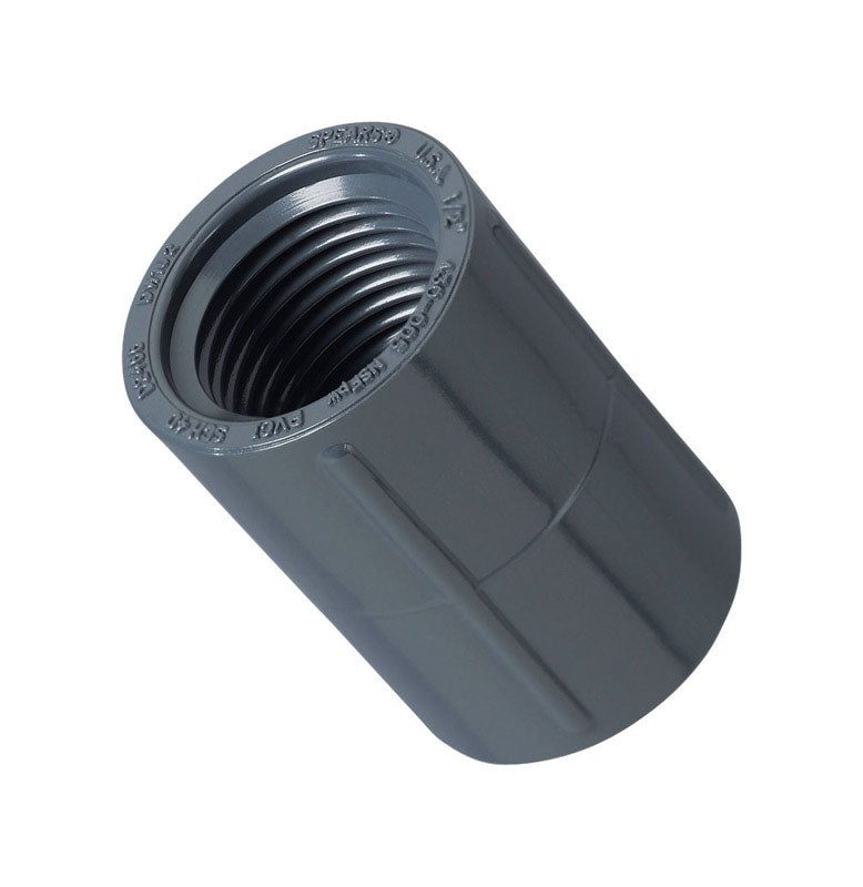 PVC COUPLING 1/2