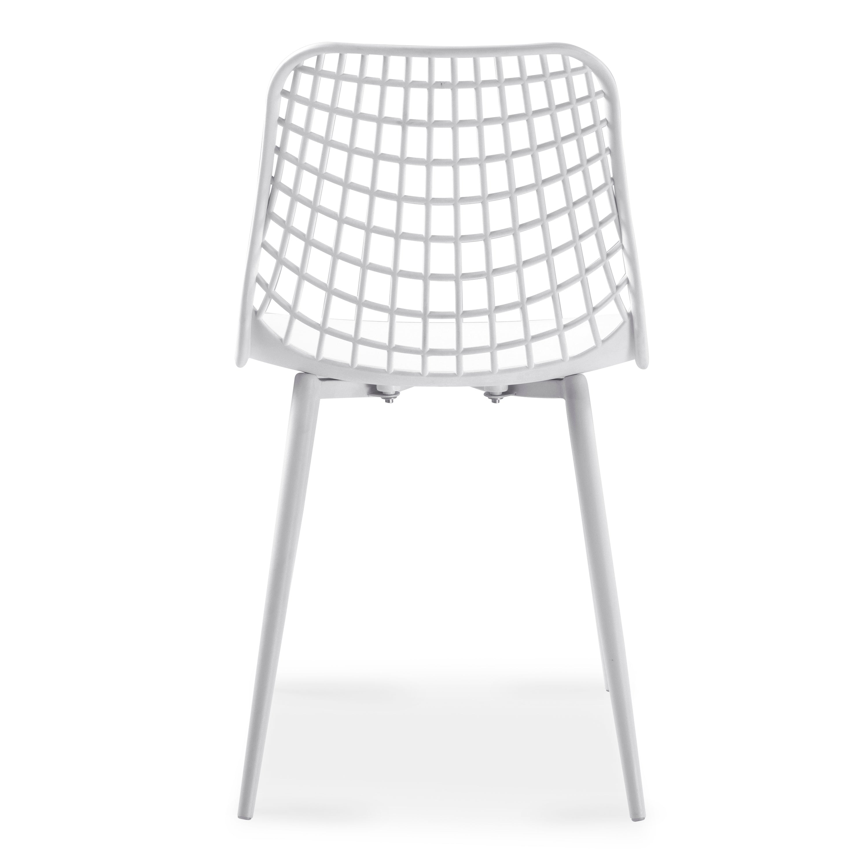 Poly and Bark Marais Dining Chair in White (Set of 4)