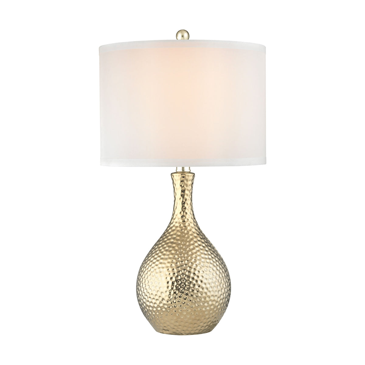 Soleil Table Lamp in Gold Plate