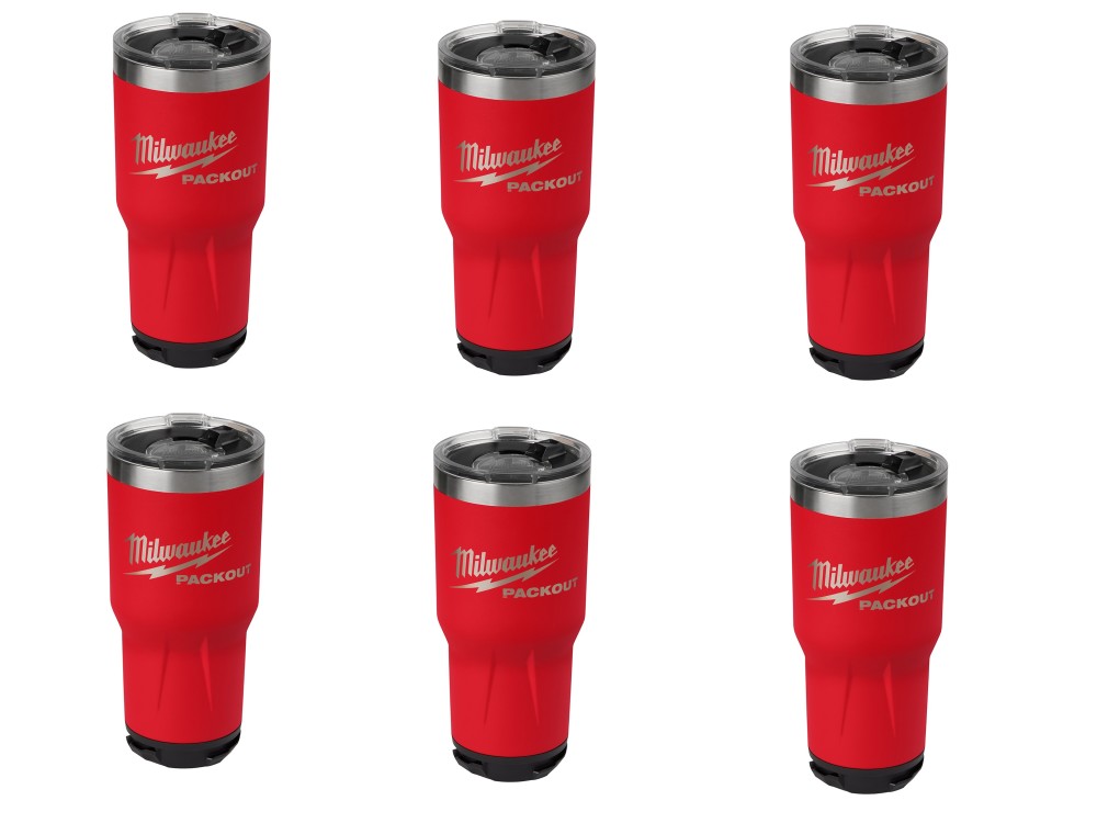 Milwaukee PACKOUT Tumbler 30oz Bundle 6pk