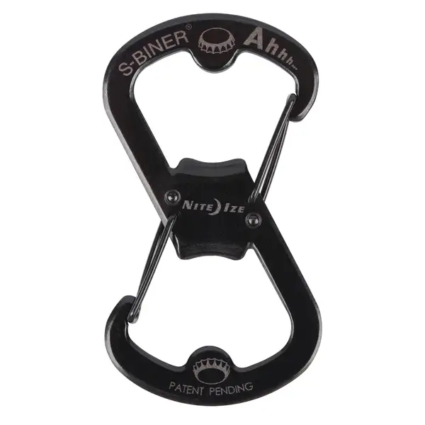 Nite Ize Bottle Opener S-Biner Black