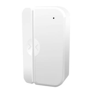 Feit Electric Battery-Powered Smart Wi-Fi Door and Window Sensor Easy setup - No Hub Required in White (12-Pack) MOTDOORWIFIBAT12