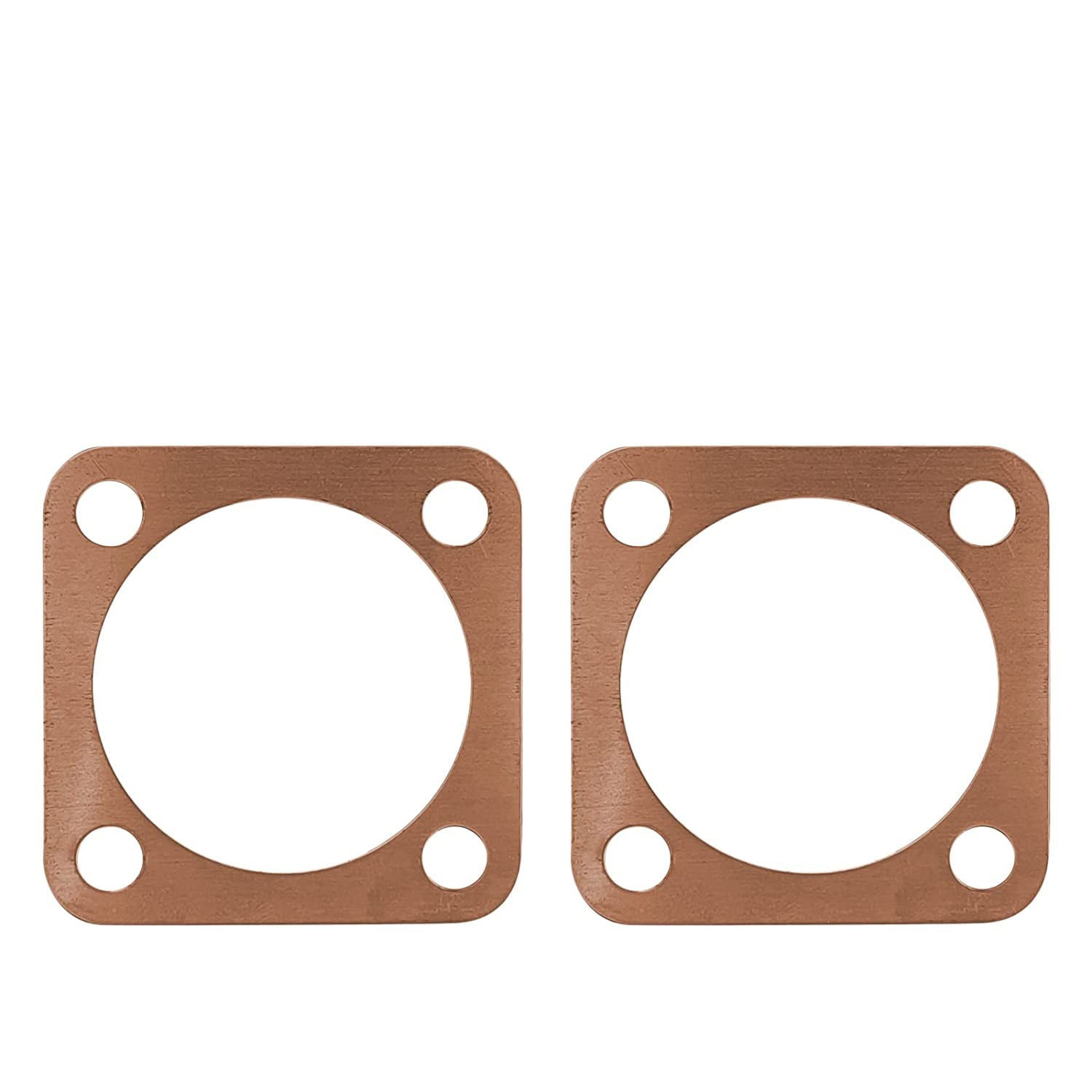 CDHPOWER 66CC/80CC Cylinder Copper Gasket 2pcs， Cylinder Head Gaskets 2 Stroke Engine Motorized Bike