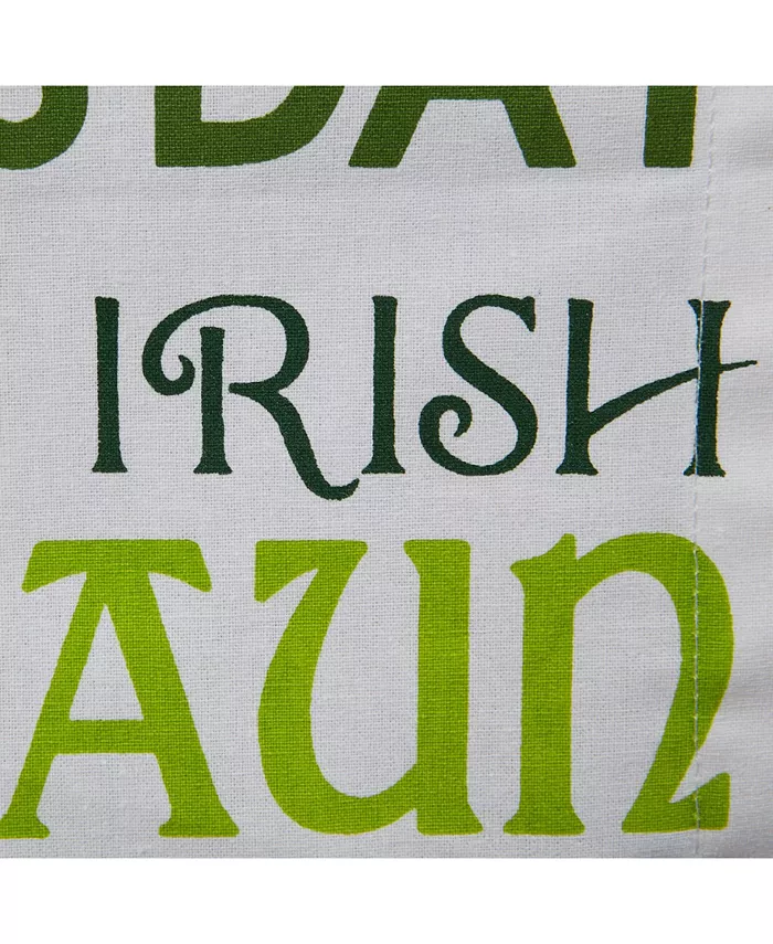 Design Imports St Patrick's Day Print Table Runner