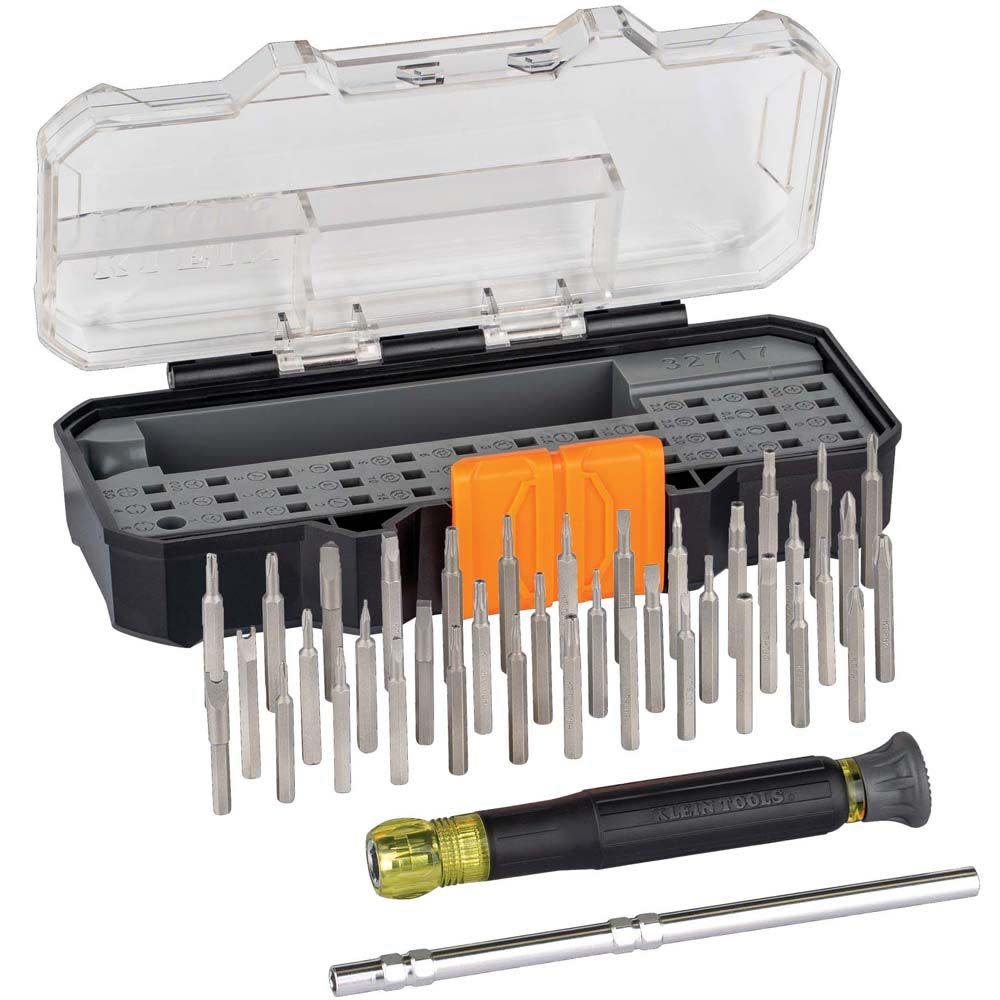 Klein Tools All-in-1 Precision Screwdriver Set with Compact Carrying Case 32717 from Klein Tools