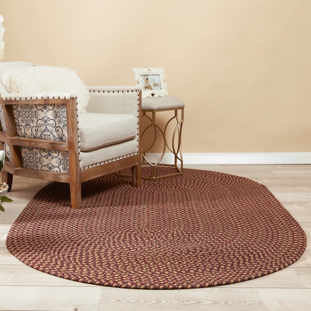 Rhody Rug Lexington Tweed Indoor/Outdoor Braided Rug