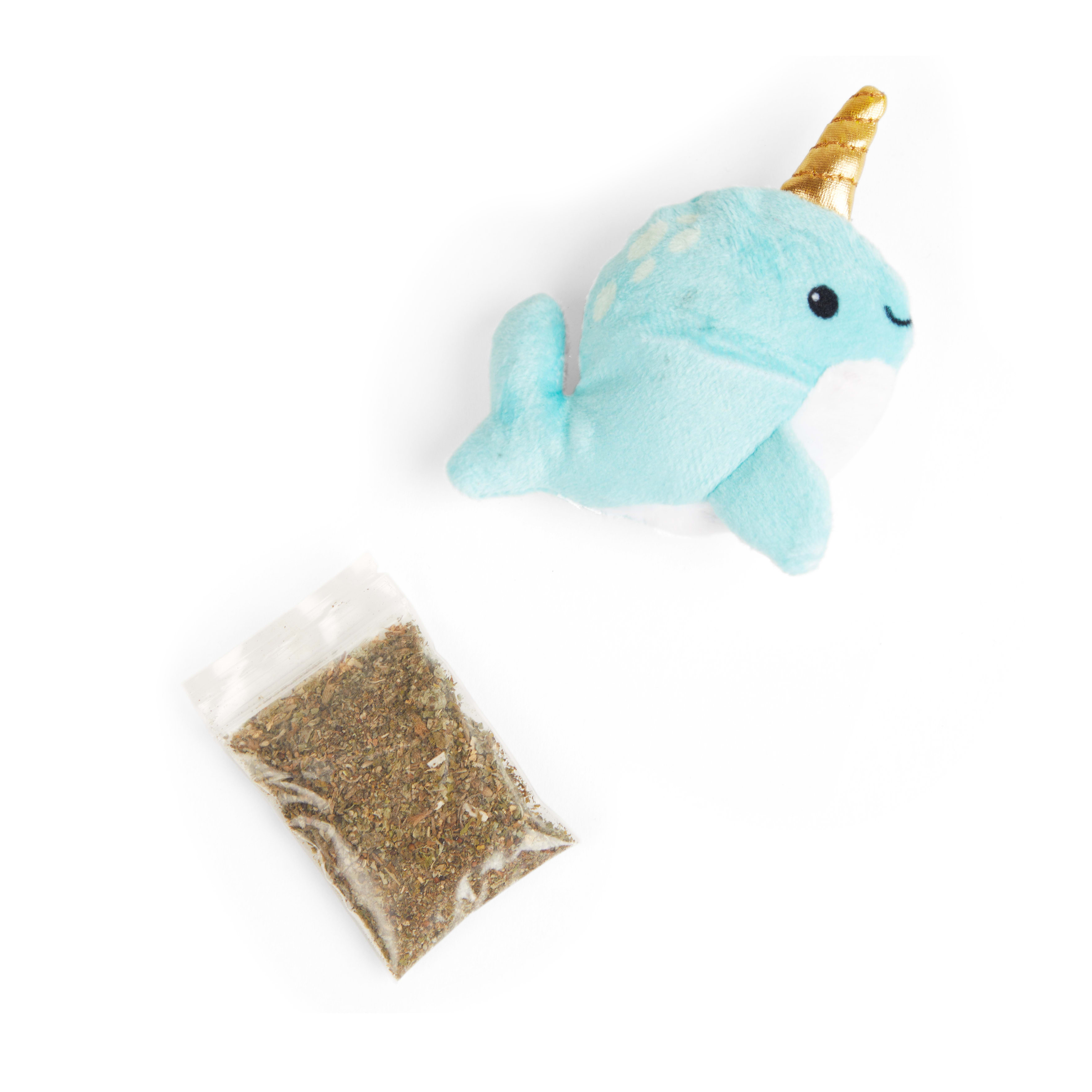 Leaps  Bounds Narwhal Catnip Refill Cat Toy