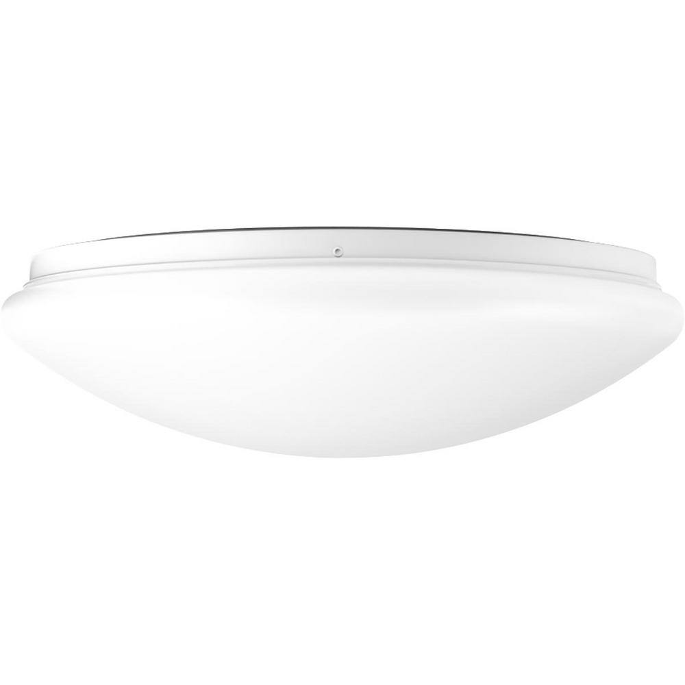 Progress Lighting Drums and Clouds Collection 22.5-Watt White Integrated LED Flush Mount P730006-030-30