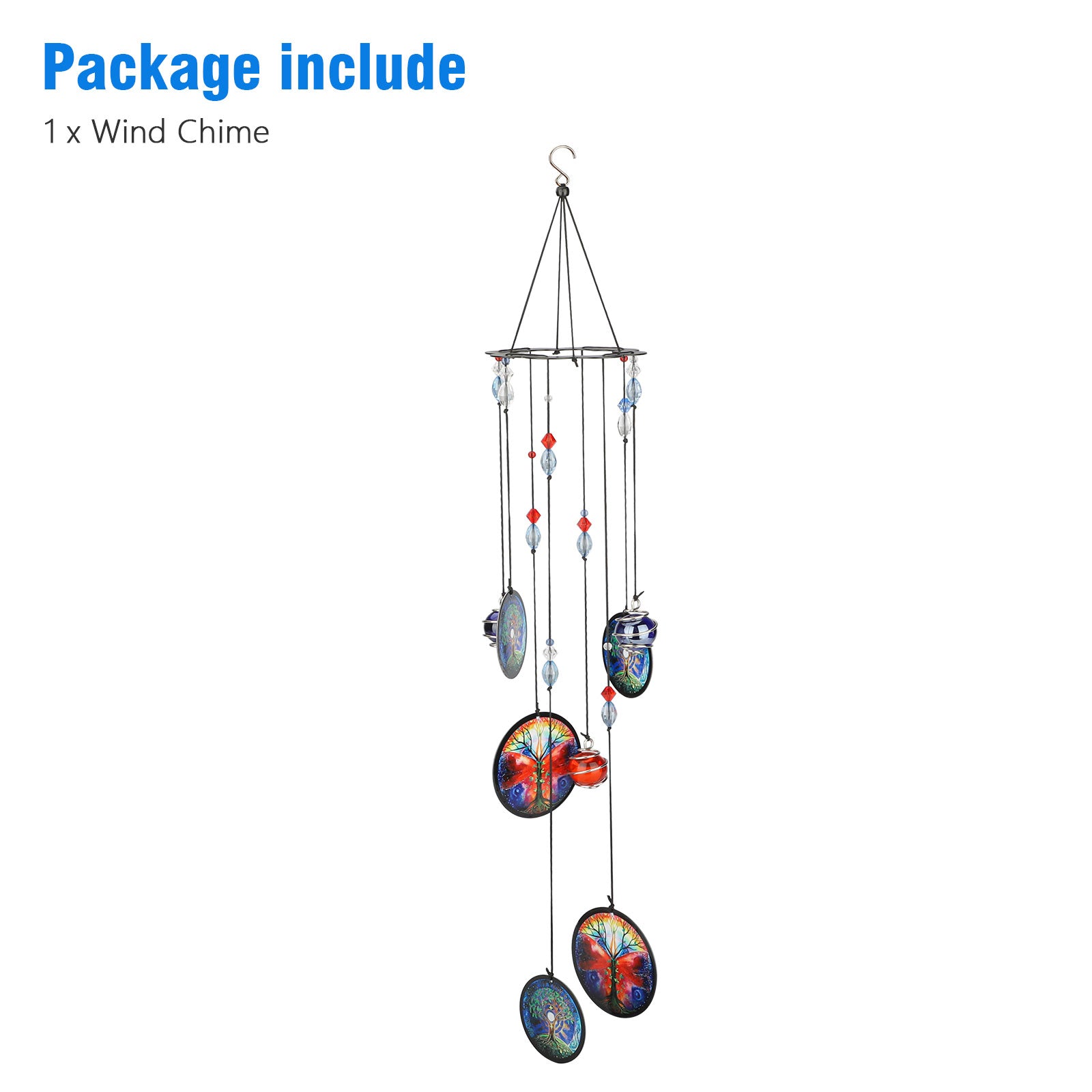 Wind Chimes Outdoor， EEEkit 17