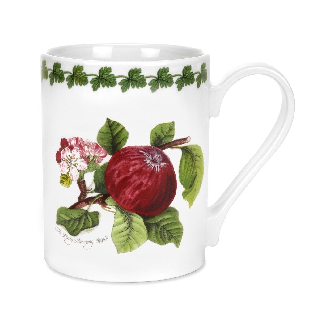 Portmeirion Pomona Tankard Mug Set of 6 Assorted Motifs