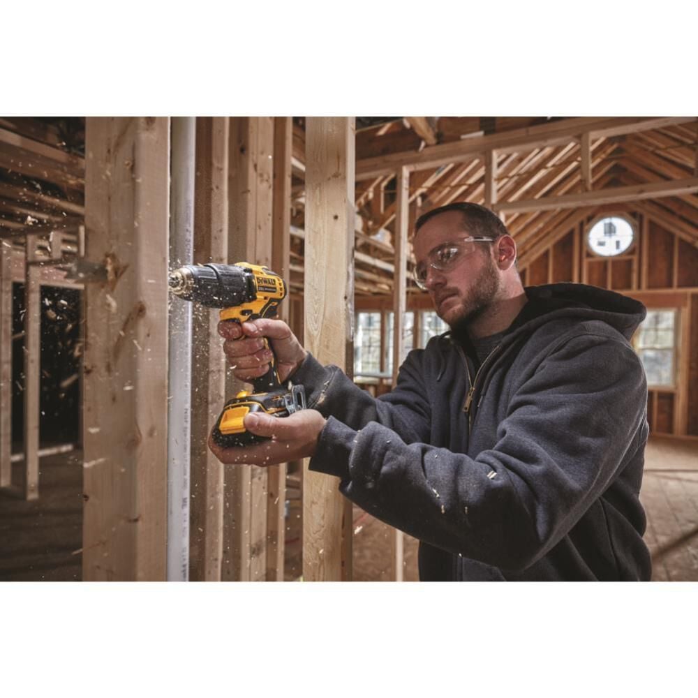 DEWALT ATOMIC 20V MAX* Compact Cordless 1/2 in. Hammer Drill/Driver with 20V MAX Battery Bundle DCB203-DCD709B from DEWALT