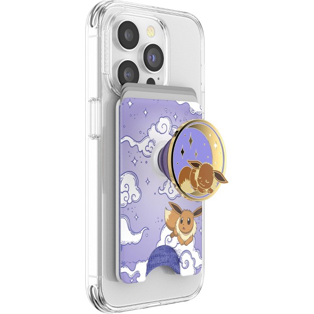 Popsockets Pokemon Popwallet amp Cell Phone Grip Celestial Eevee Foil