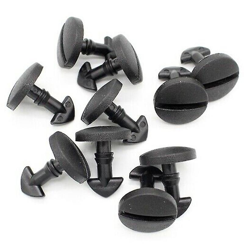 10x Dyr500010 Auto Fastener Clips Rear Bumper Tow Cover Clip For Range Rover Sport 05-13 Discovery