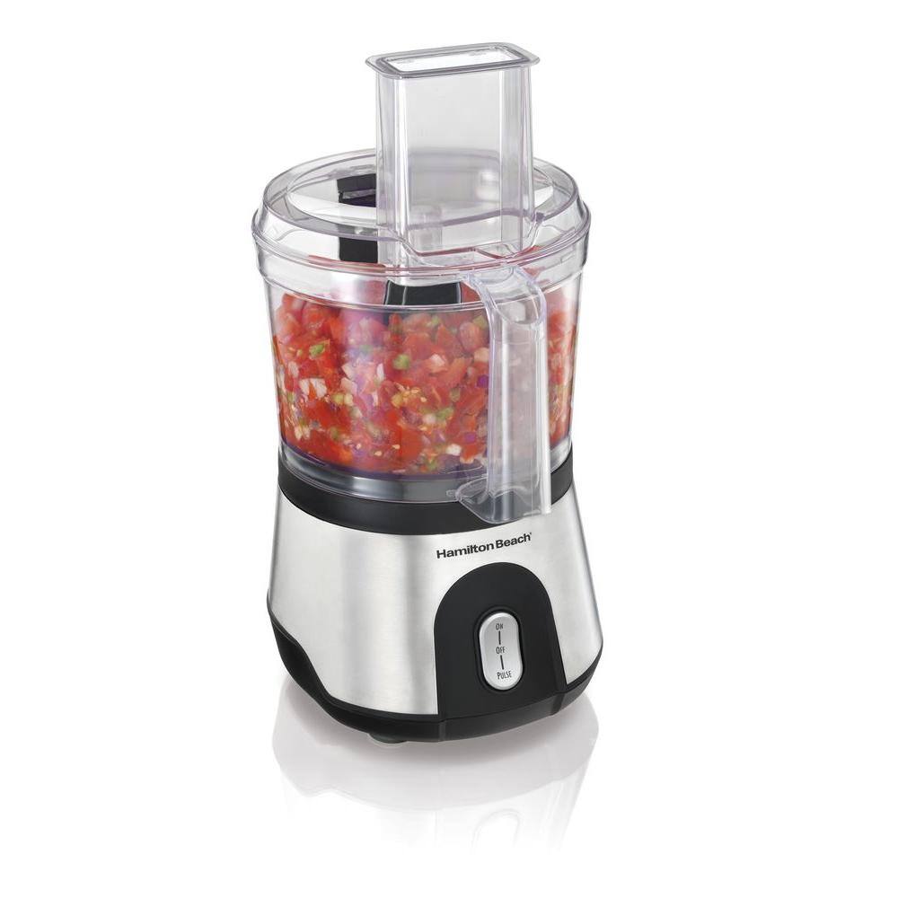 Hamilton Beach 10-Cup 2-Speed Stainless Steel Food Processor with Pulse Control 70760