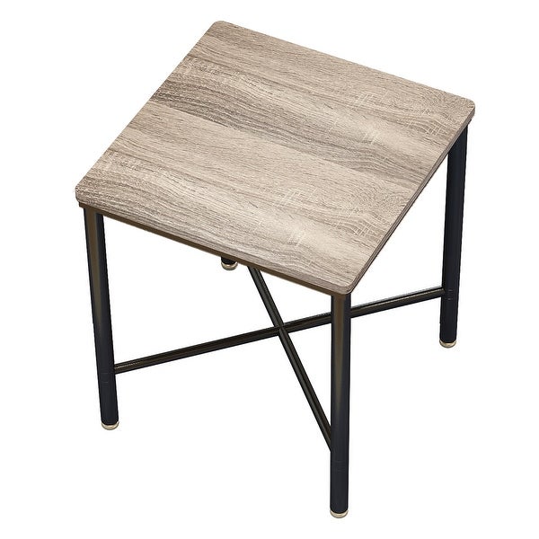 Corvus Belmont 19-inch Square Modern Wood Side Table