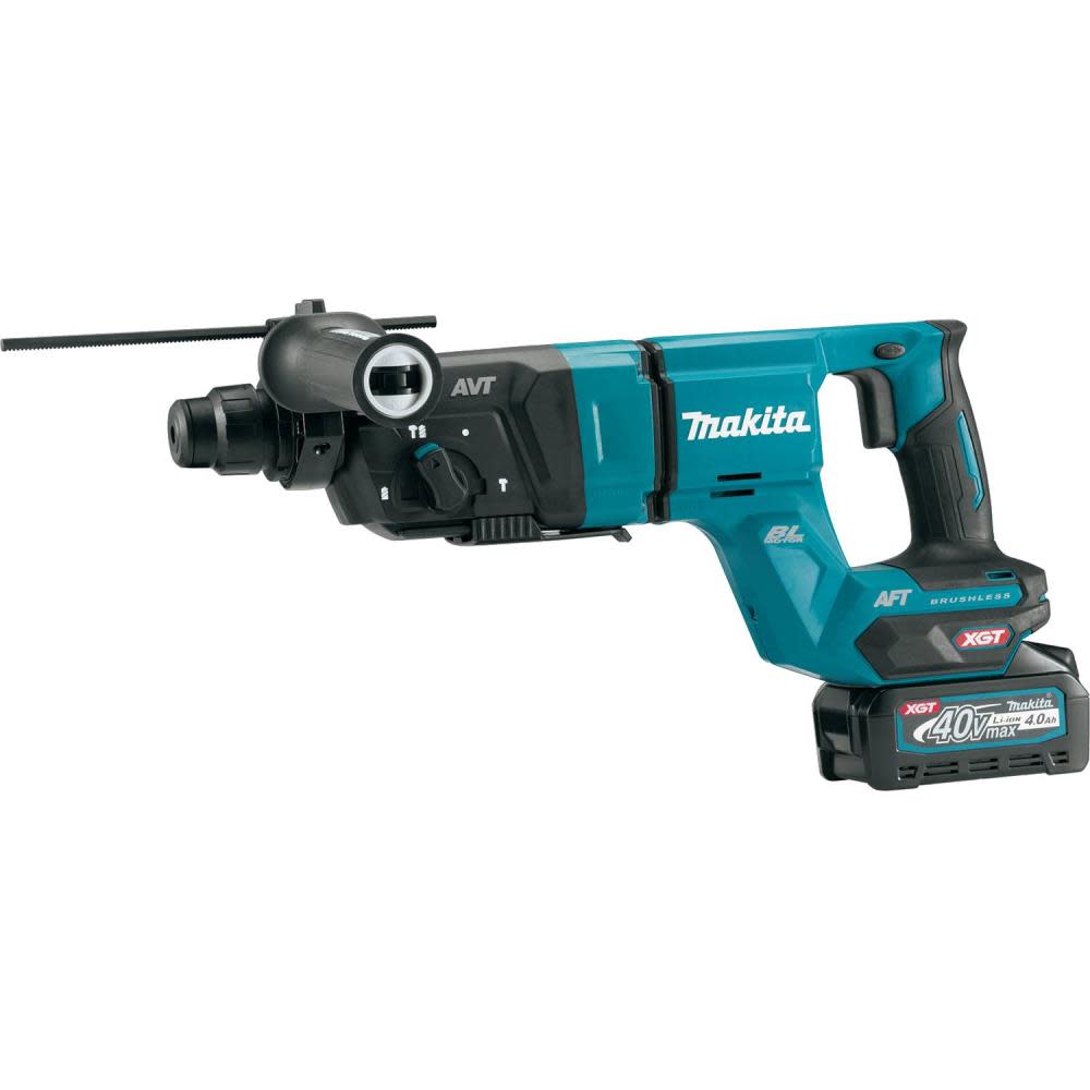 Makita 40V max XGT 1 1/8 AVT Rotary Hammer Kit accepts SDS PLUS bits AFT AWS Capable ;