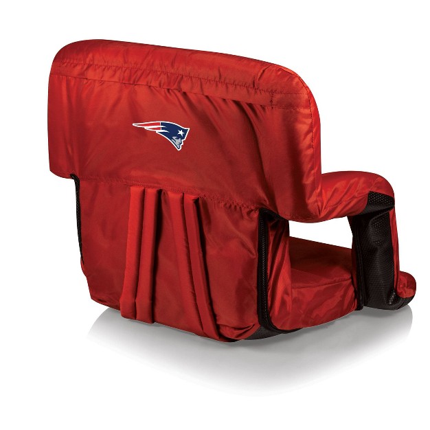 Nfl New England Patriots Ventura Portable Reclining Stadium Seat