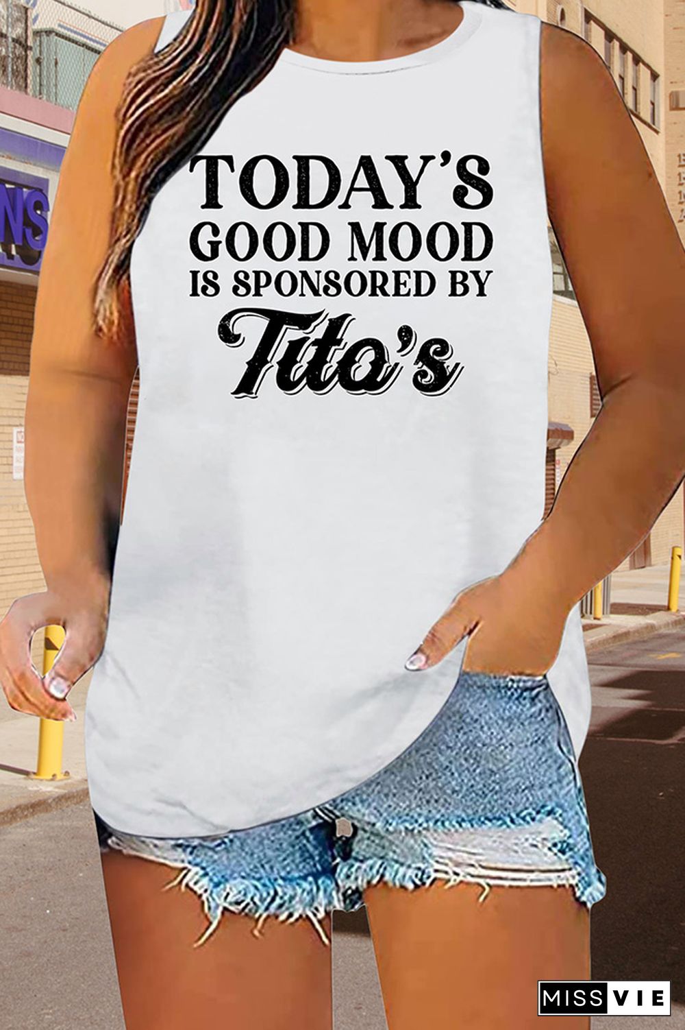 Today's Good Mood Is Sponsored By Tito's Tank Top