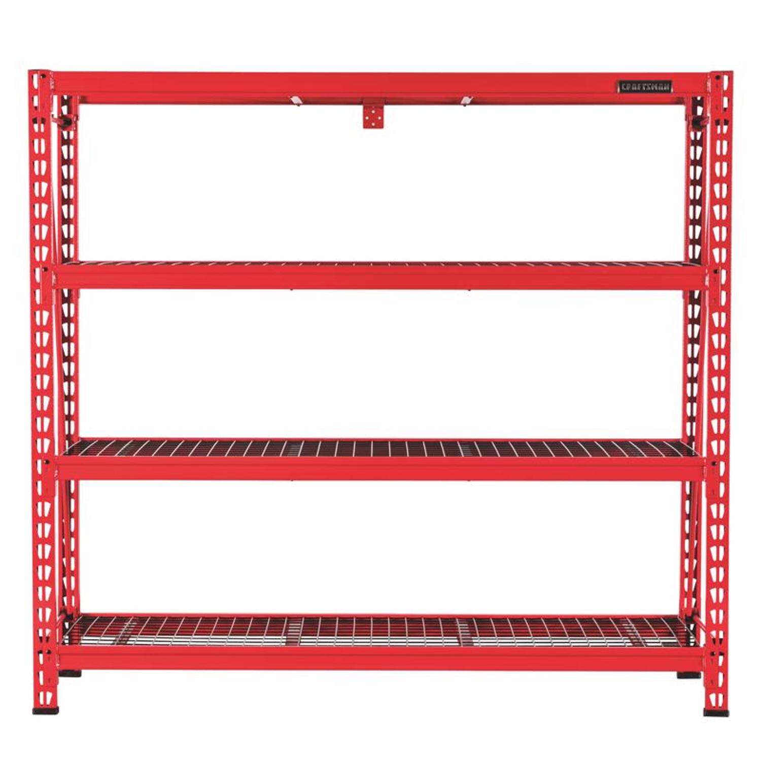 Craftsman 72 in. H X 77 in. W X 22 in. D Metal Shelving Unit