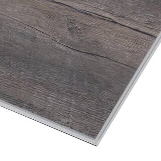 Lifeproof Dark Oak 12 MIL x 8.7 in. W x 59 in. L Waterproof Click Lock Luxury Vinyl Plank Flooring (514.8 sqftpallet) 301111311