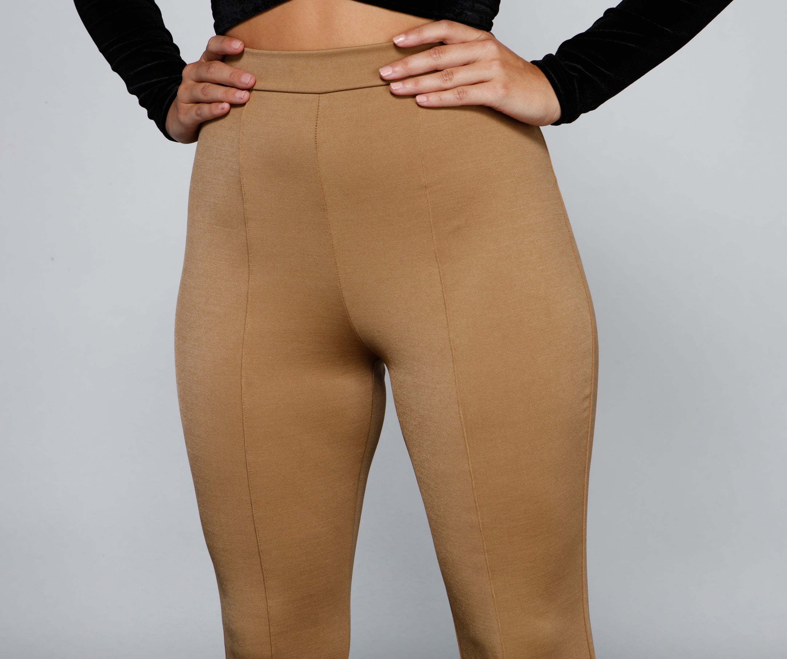 Locked In High Waist Ponte Pants