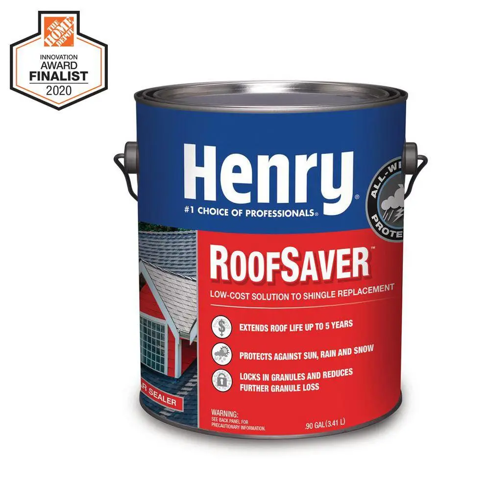 Henry 812 RoofSaver Clear Sealer Shingle Coating 0.90 gal. HE812146