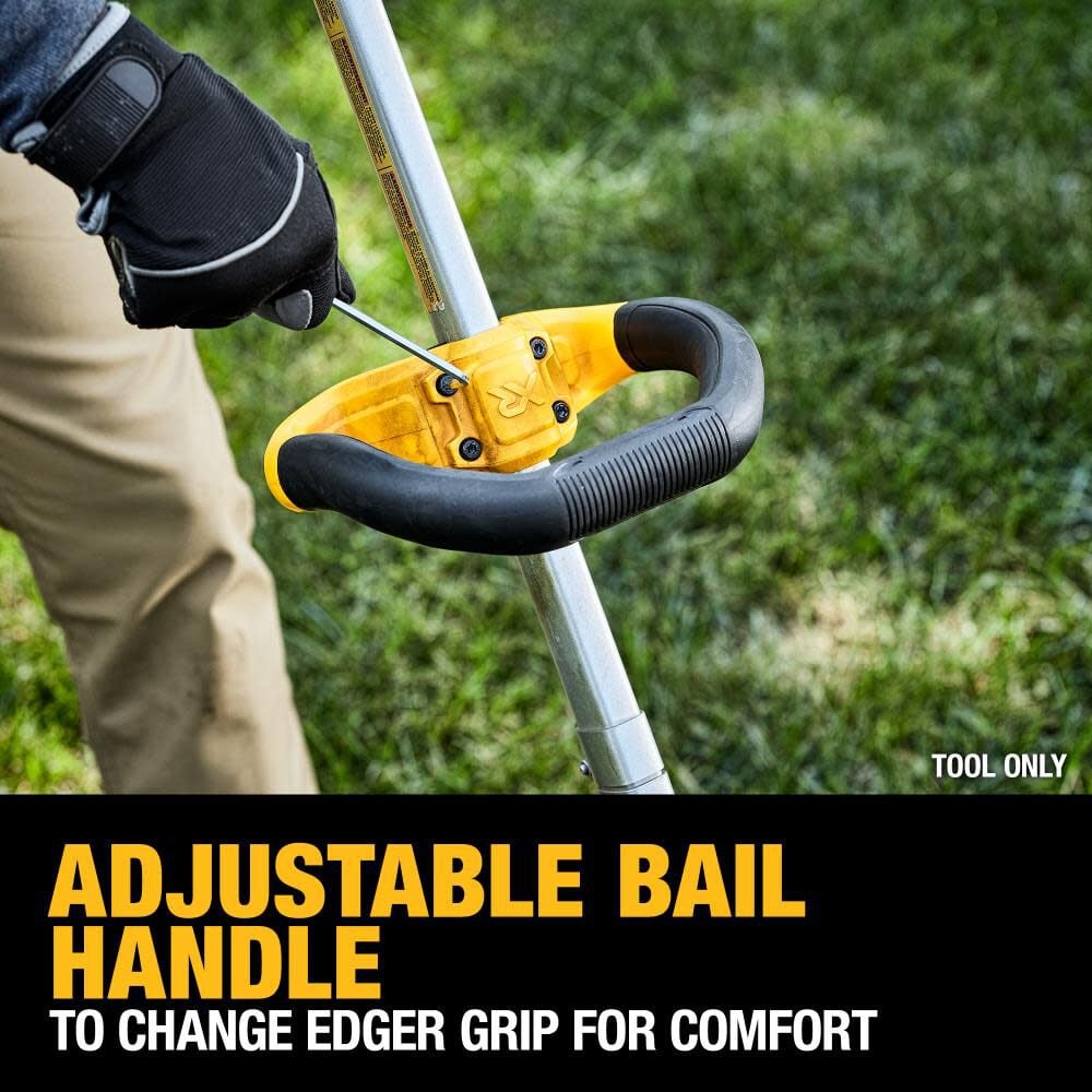 DEWALT 20V MAX* Brushless Cordless Edger Bare Tool DCED400B from DEWALT