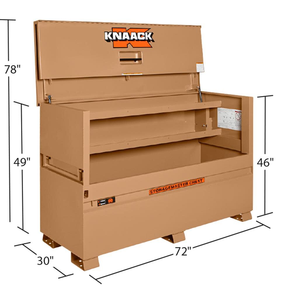 Knaack STORAGEMASTER Piano Box 57.5 Cu. Ft. 90 from Knaack