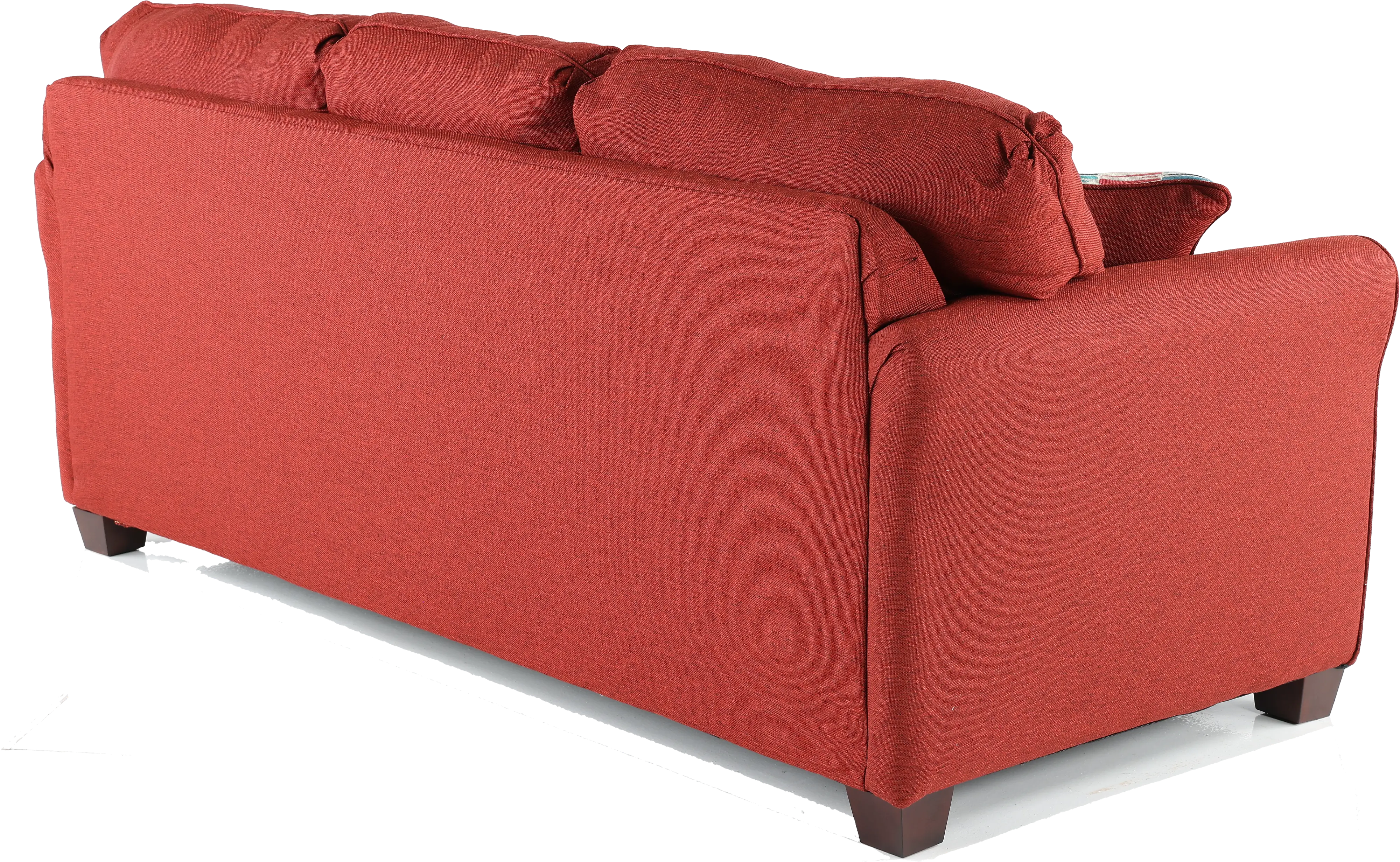 Wall St. Red Sofa