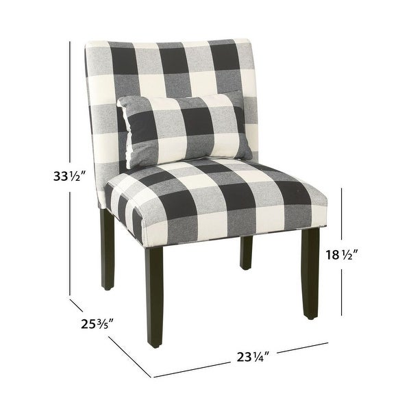 Porch and Den Alsea Accent Chair with Pillow