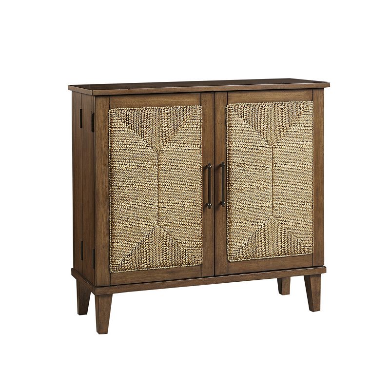 INK+IVY Textured Accent Storage Cabinet