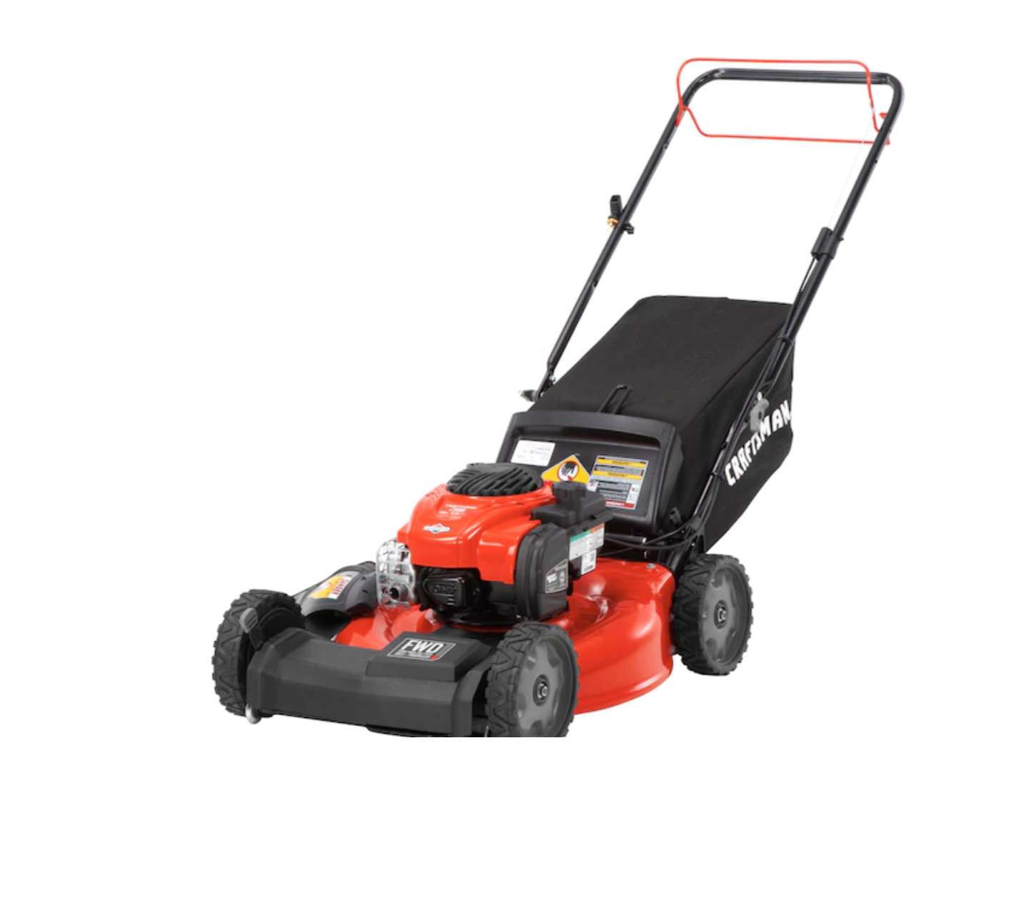 CRAFTSMAN CMXGMAM211201 M220 150-cc 21-in Self-Propelled Gas Lawn Mower with Briggs and Stratton Engine