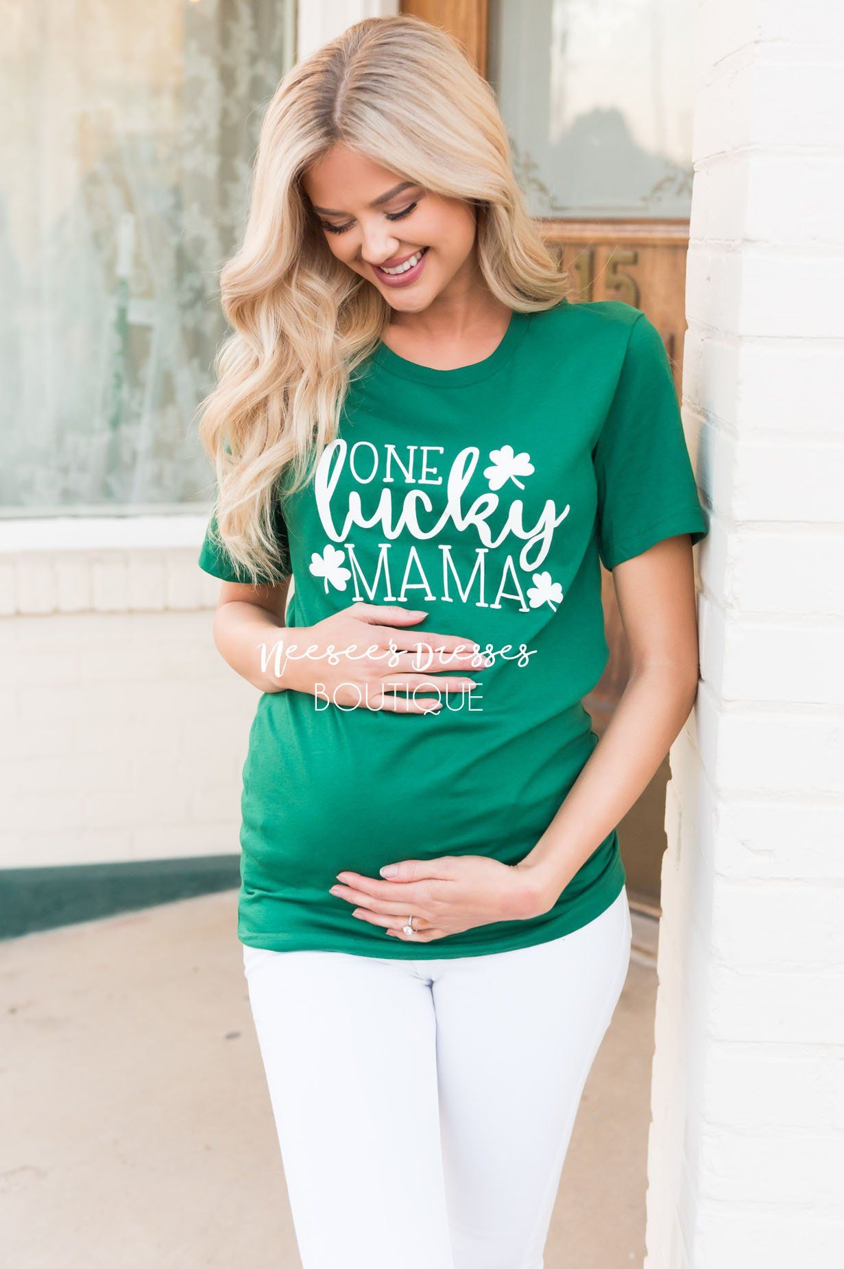 One Lucky Mama Modest Tee