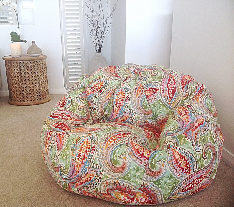 Pattern bean bag