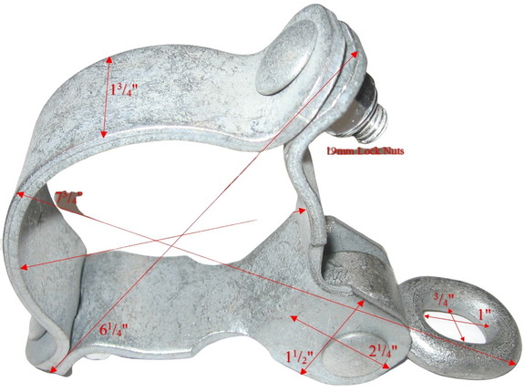 Jensen Swing SH127   3 1/2 O.D. Steel Pipe Swing H...