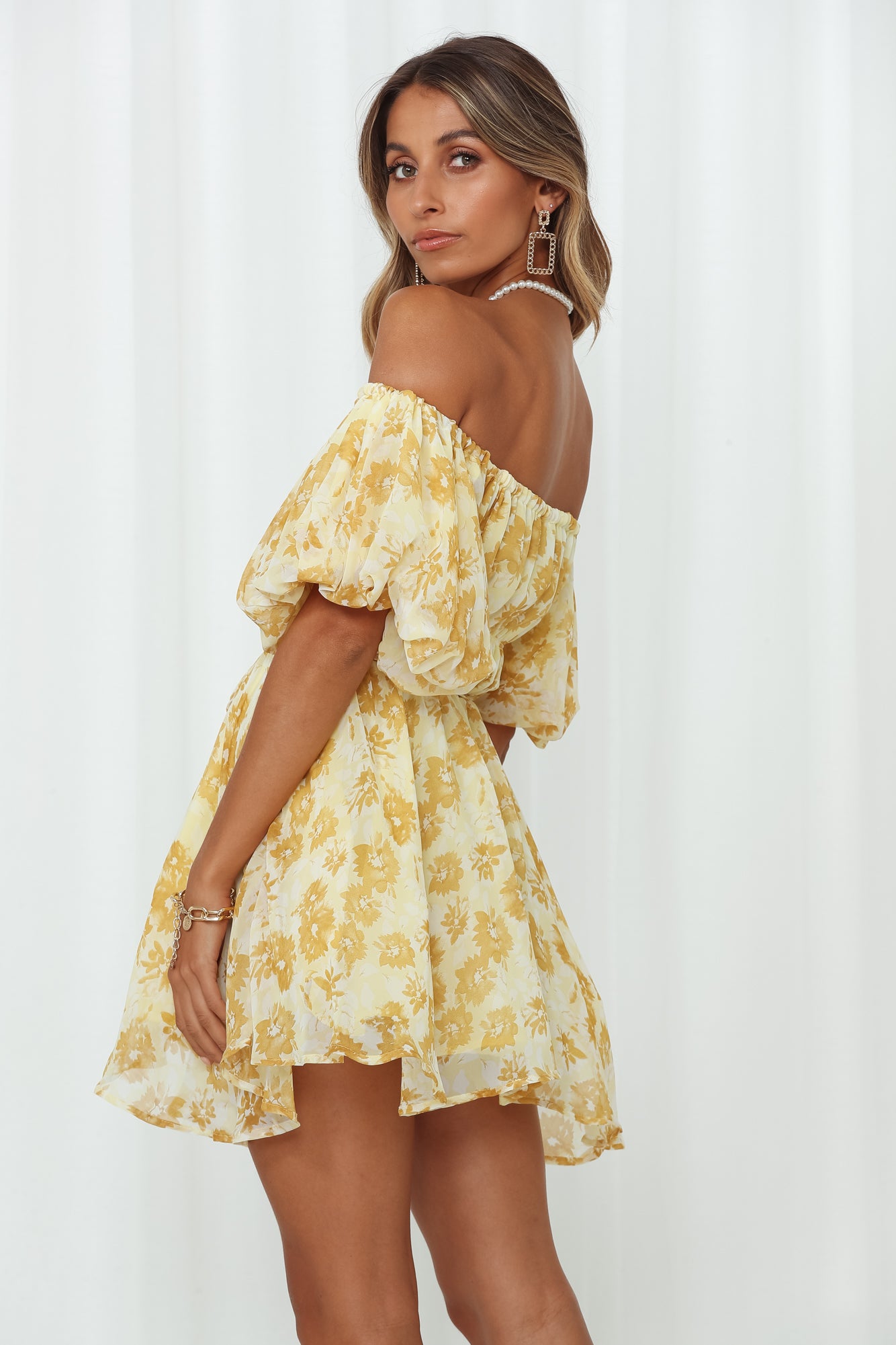 Challenge Your Faith Dress Yellow