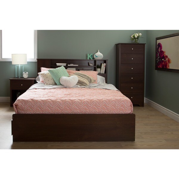 South Shore Vito Bookcase Full/ Queen Headboard - - 10292183