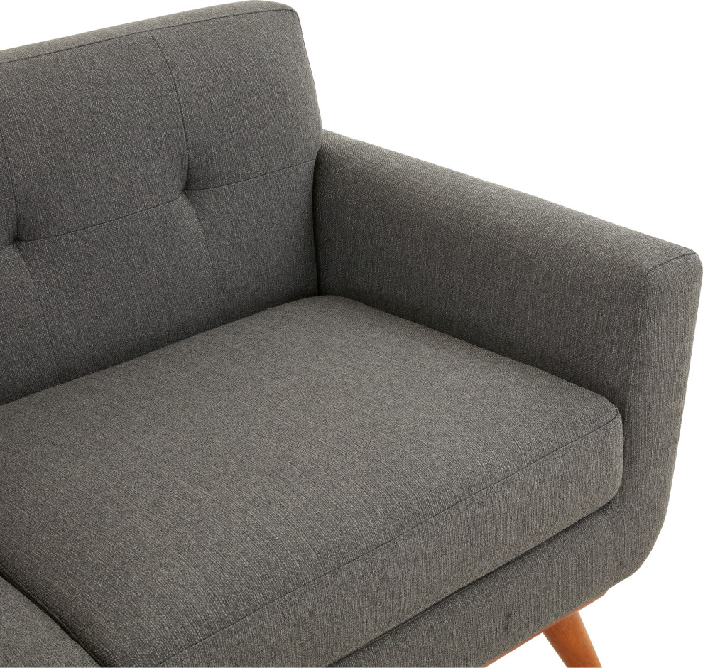 Opal Loveseat   Midcentury   Loveseats   by HedgeApple  Houzz