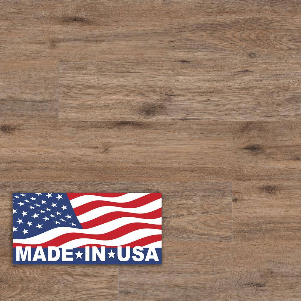 MSI Orchard Oak 20MIL x 7.13 in. W x 48.03 in. L Waterproof Luxury Vinyl Plank Flooring (23.77 sq. ft.Case) VTRORCOAK7X48C