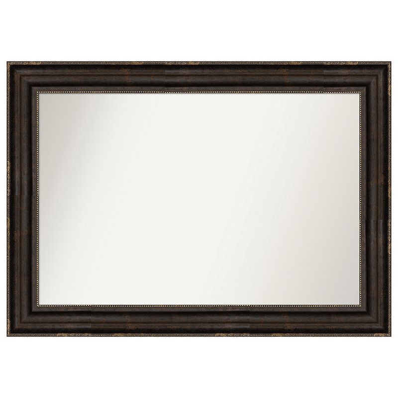 Stately Non-beveled Bathroom Wall Mirror