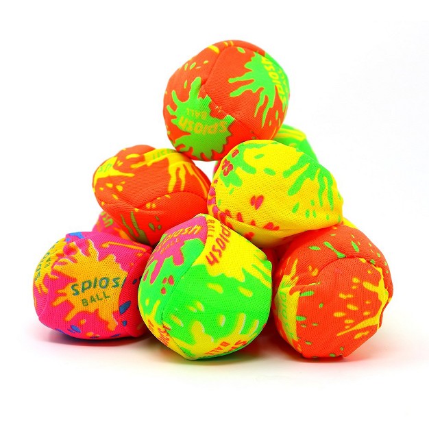 Big Mo x27 s Toys Neon Splash Balls Pack Of 12