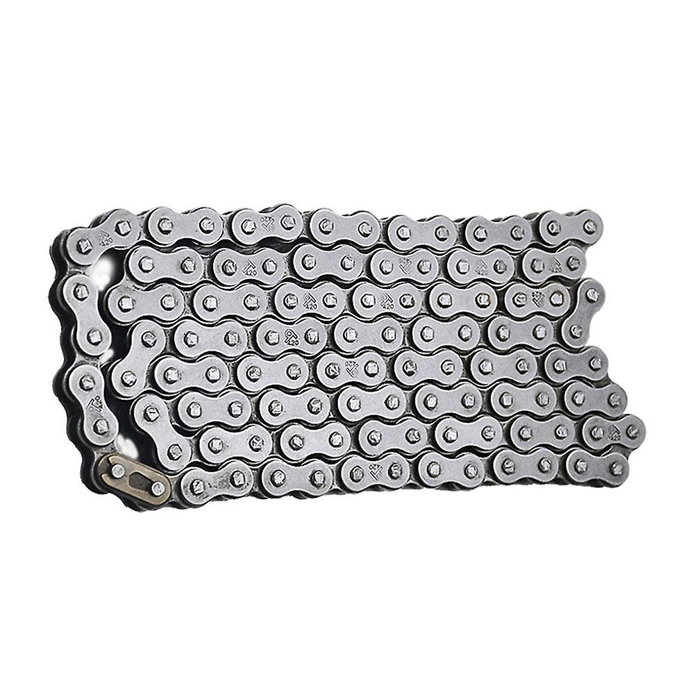 420 Standard Roller Chain 108 Link Heavy Duty Steel Chain Gas Motorcycle Chain For Pit Bike Atv Quad Go Kart Scooter