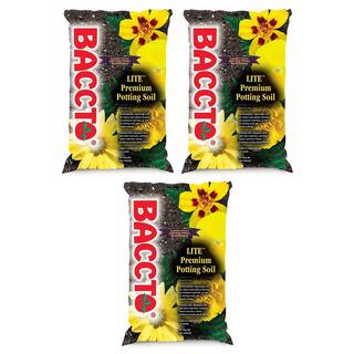 1420P Baccto Lite Premium Outdoor Potting Soil 20 Qt. (3-Pack) 3 x 1420P