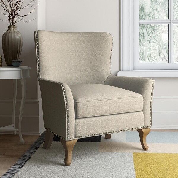 Avenue Greene Terri Transitional Flared Arms Accent Chair