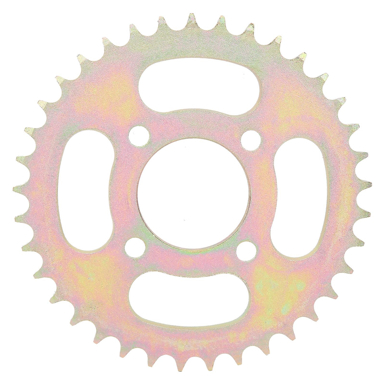 428 Model 37 Teeth Chain Wheel Steel Crankset Replacement 4 Hole For Electric Tricycle Kart