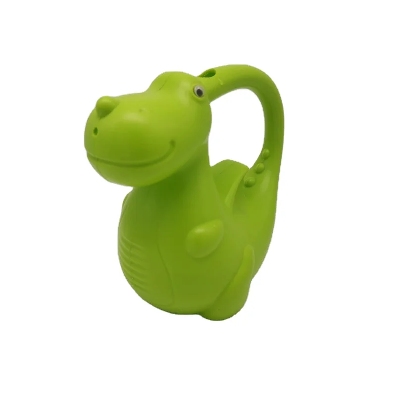 2021 new design cheap plastic cartoon watering can  Little dinosaur watering pot children kids for plant