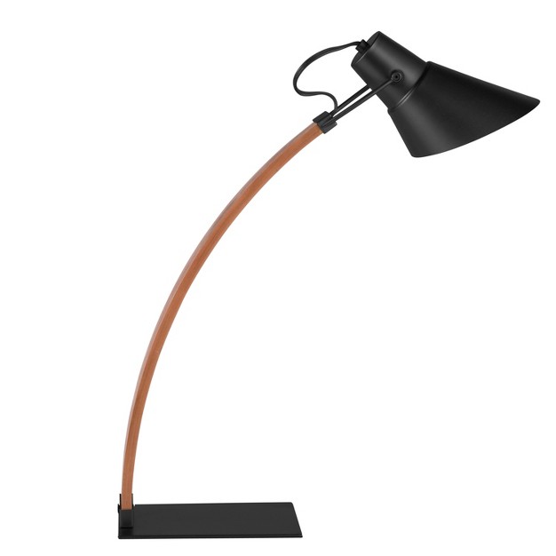 Noah Desk Lamp Wood black Lumisource