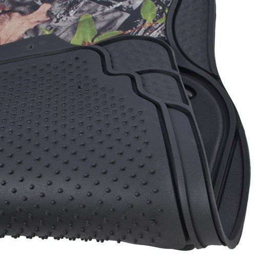 BDK Camouflage 4-Piece All Weather Waterproof Rubber Car Floor Mats， Fit Most Car Truck SUV， Trimmable， Heavy-Duty