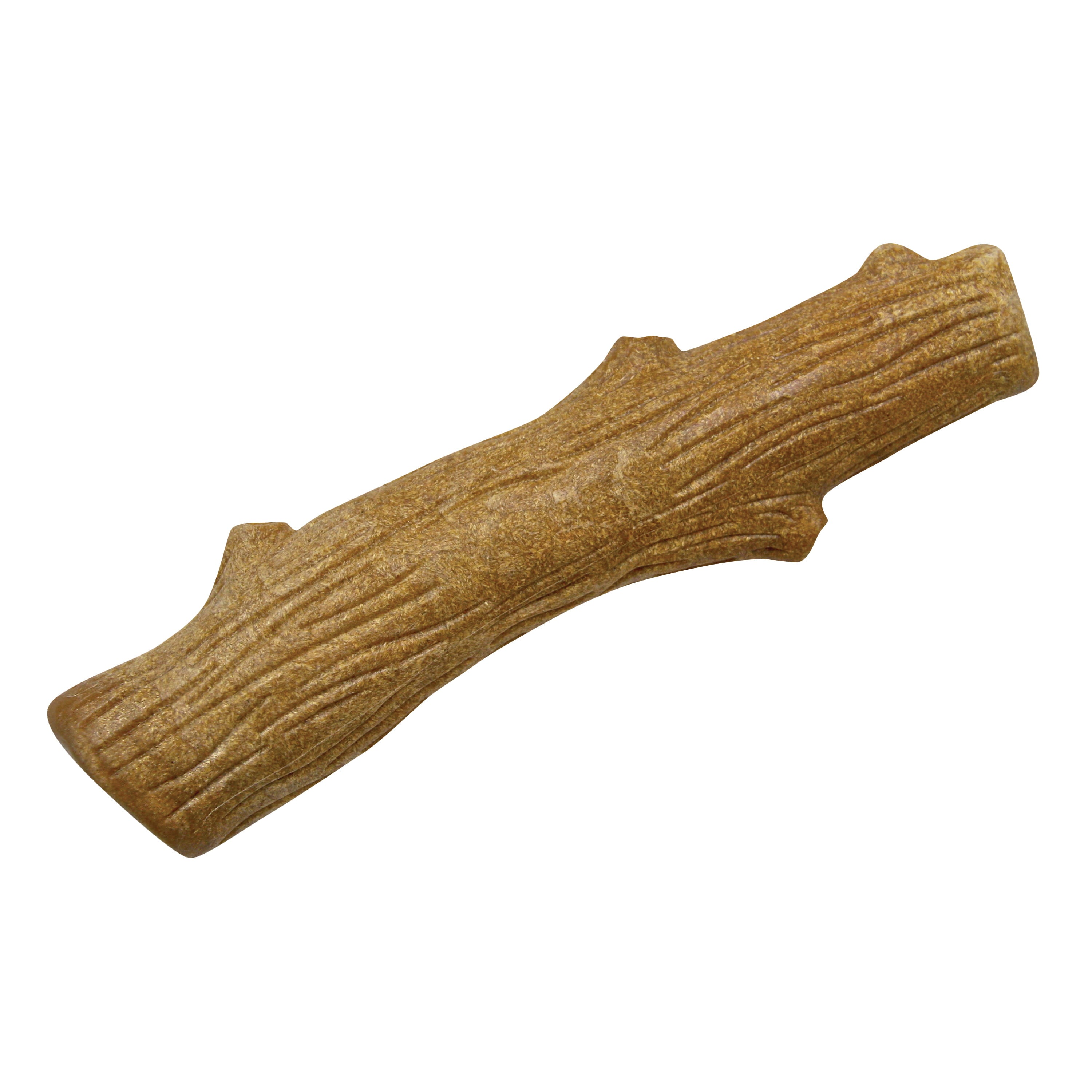 Petstages Dog Chew Toy， Brown， Large， Wood Alternative