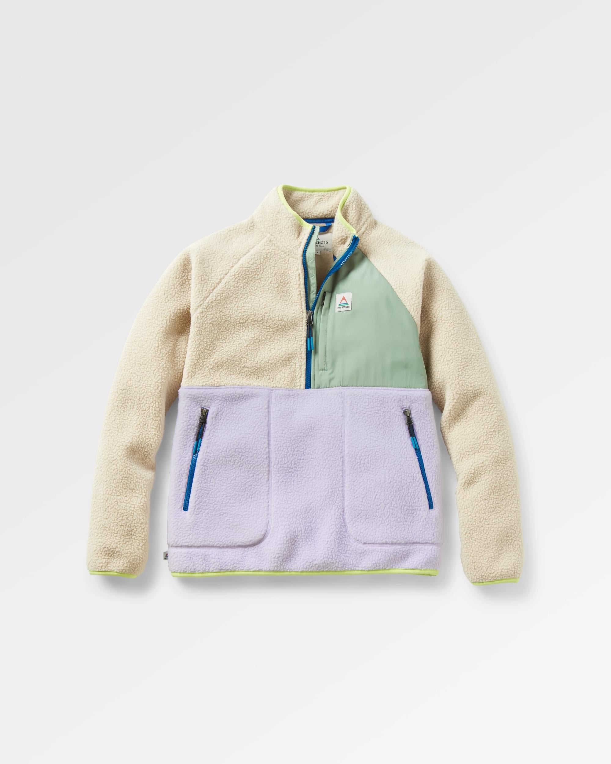 Home 2.0 Recycled Sherpa Fleece - Lilac Mist